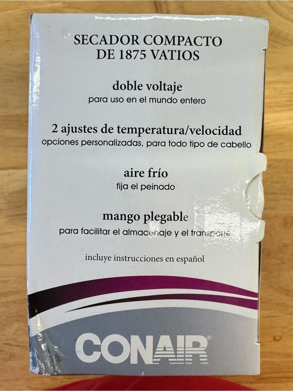 Conair 1875 Compact Styler Hair Dryer Blue Brand New
